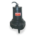 1-1/2 HP 3" Manual Submersible Sewage Pump 230V