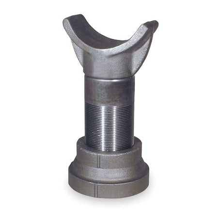 Pipe Saddle Support,Cast Iron,13.25"H