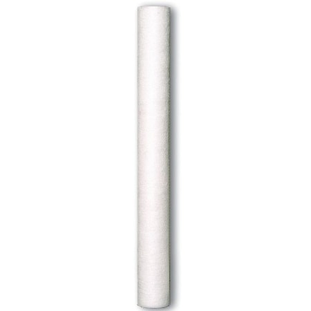 Melt Blown Filter Cartridge, 5 gpm, 20 Micron, 2-7/16" O.D., 10 in H, 6 PK