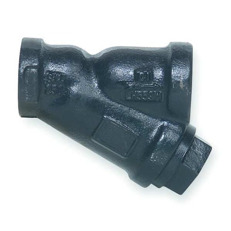 Y Strainer, 3/4" Pipe, FNPT x FNPT, Cast Brass, 400 psi WOG, 300 psi WSP