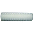 Pleated Filter Cartridge, 140 gpm, 30 Micron, 2-3/4" O.D., 20 in H