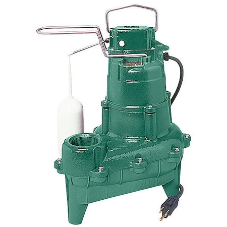 Waste-Mate 4/10 HP 2" Auto Submersible Sewage Pump 115V Vertical