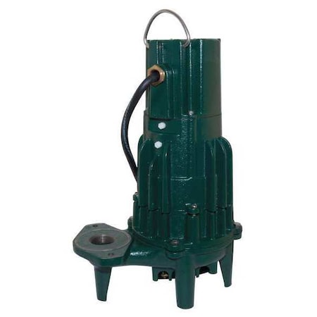 Submersible Effluent Pump,2hp,6A