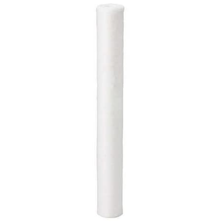 Solid Filter Cartridge, 10 gpm, 5 Micron, 2-1/2" O.D., 20 in H