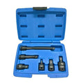 3/8" Drive Impact Adapter and Extension Set, SAE, 6 pcs, Black Oxide