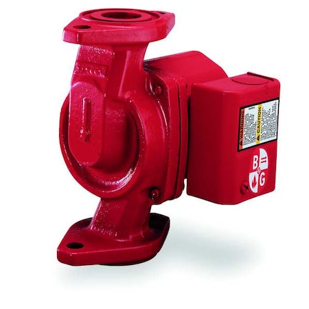 Hydronic Circulating Pump, 1/25 hp, 115V, 1 Phase, Flange Connection