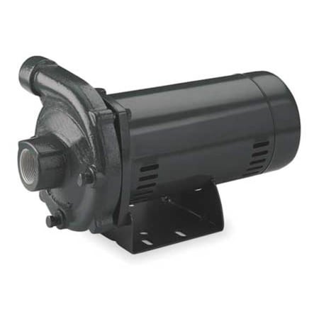 Iron 2-1/2 HP Straight Center Discharge Pump 208-230/460V