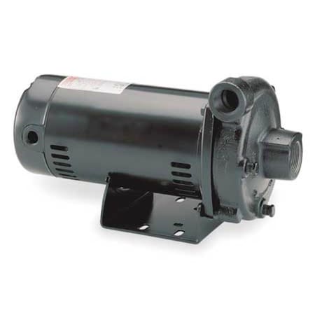 Cast Iron 1 HP Straight Center Discharge Pump 115/230V