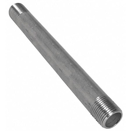 3/4" MNPT x 2 ft. TBE 316 Stainless Steel Pipe Sch 80