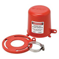 Plug Valve Lockout,Fits 1-3/4 to 2-1/8In