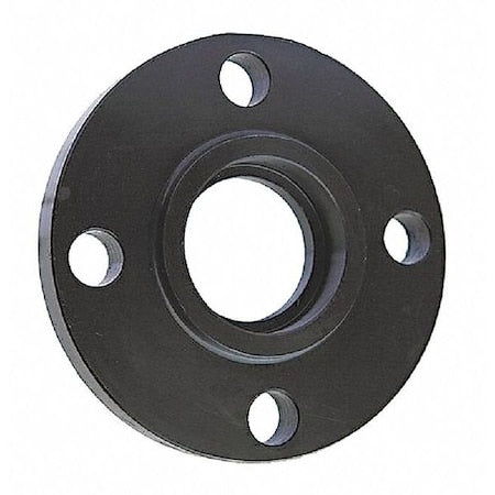 Flange Socket Weld Flange, 5" Pipe, Welded, Black Steel, Class 150