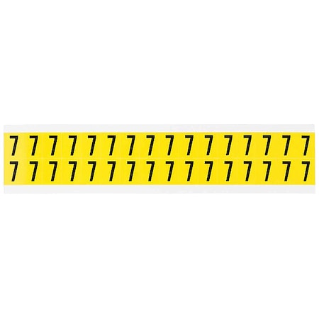 Carded Numbers and Letters,7,PK32