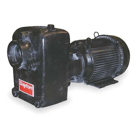 Centrifugal Pump, 5 hp, 208 to 230/460V AC, 3 Phase, 88 ft Max Head
