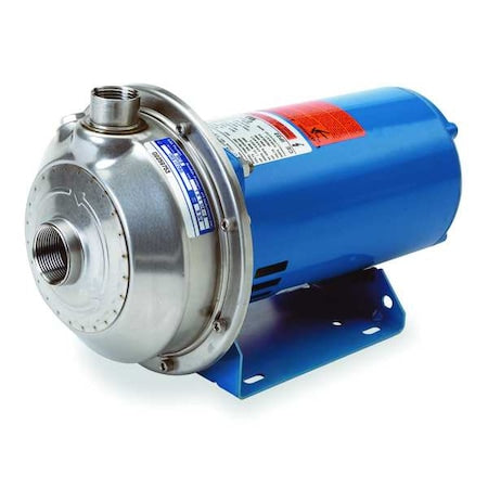 Pump,1-1/2 HP,3 Phase,Max. Head 135 ft.