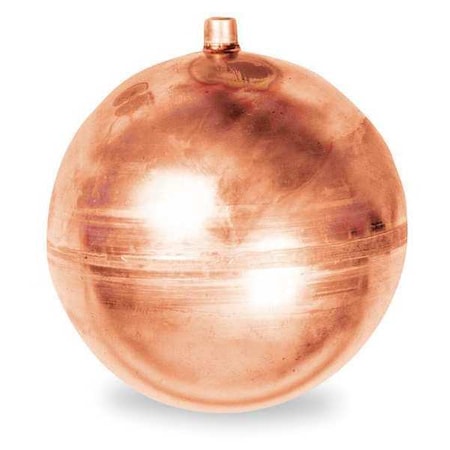Float Ball,Round,Copper,6 In