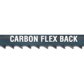 Band Saw Blade, 12 ft. 6 in L, 3/8" W, 4 TPI, Carbon Steel, 0.025" Thick