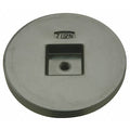 Countersunk Cleanout Plug, ABS, 1 1/2 in