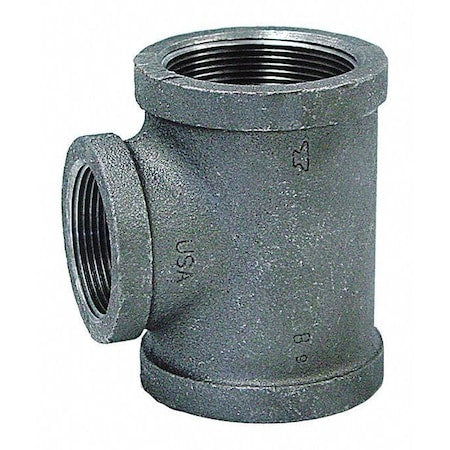 2" x 2" x 1/2" FNPT Galvanized Reducing Tee