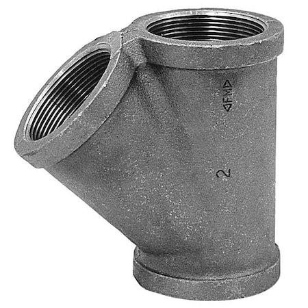 Wye Wye, 1" Pipe, FNPT, Malleable Iron, Class 150