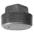 Square Head Plug Square Head Plug, 1/2" Pipe, MNPT, Malleable Iron, Class 150