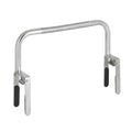 Fasten Safety Rail/Bar, 7" L, Chrome Plated Steel, Chrome Plated