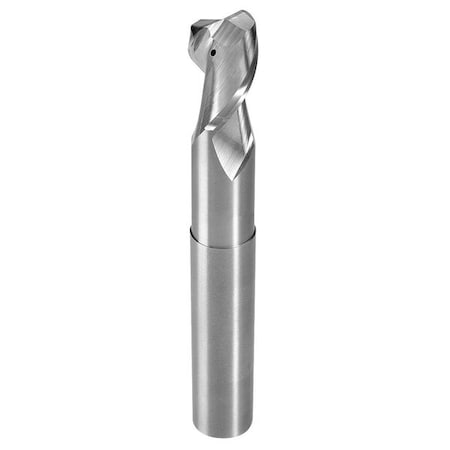 3/8" Two Flute Routing End Mill Square, 2-1/4" Neck