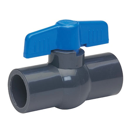 Manual 2-Way Ball Valve,Socket,PVC