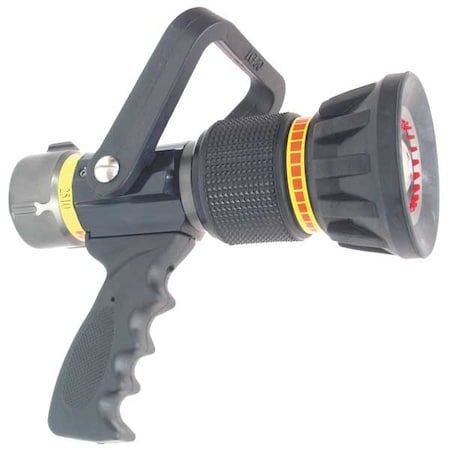 Fire Hose Nozzle,1-1/2 In.,Black