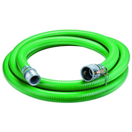 1-1/2" ID x 20 ft PVC Discharge & Suction Hose GN