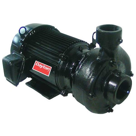 Cast Iron 7-1/2 HP Centrifugal Pump 208-230/460V