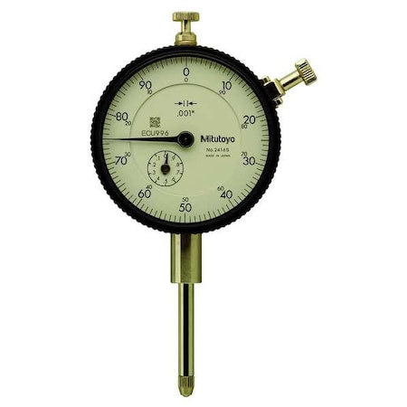 Dial Indicator,0 to 1 In,0-100