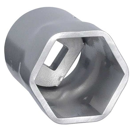 3/4 in Drive, 54mm Metric Socket, 6 Points, Locknut 3/4 in, Steel