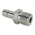 3/8" x 1/4" A-LOK x MNPT SS Tube End Male Adapter