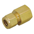 3/8" A-LOK x FNPT Brass Straight Connector