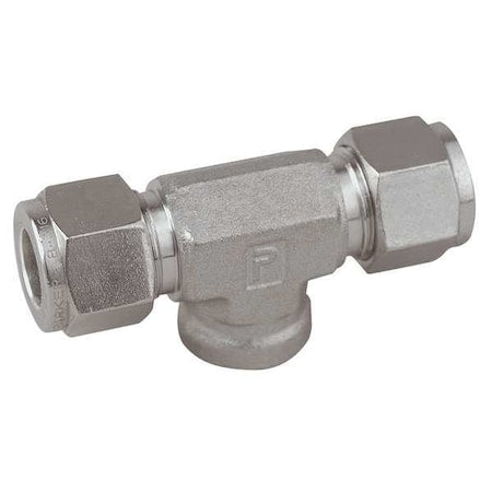 1/4" x 3/8" Compression x FNPT 316 SS Female Branch Tee