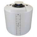 Storage Process Chemical Tank, Vertical, LDPE 1.9, Nat, 300 Gal