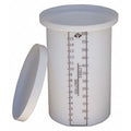 ProChem Process Chemical Storage Tank,Vertical,Open Top,15 gal.