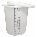 ProChem Process Chemical Storage Tank,Vertical,Open Top,100 gal.