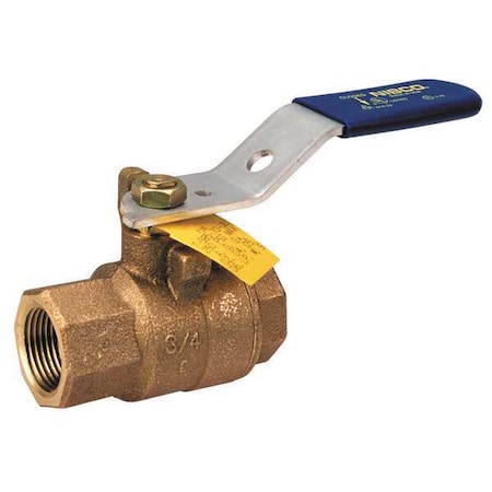 1/2" FNPT Bronze Ball Valve Inline