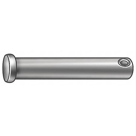 Standard Clevis Pin, 1/4 in Dia, Steel, 25 PK