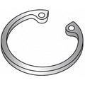 Internal Retaining Ring, Steel, Plain Finish, 6 1/2 in Bore Dia.