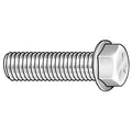 Class 8.8, M12-1.75 Flange Bolt, Zinc Yellow Steel, 25 mm L, 50 PK