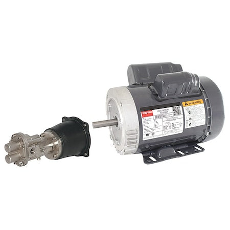 Rotary Pump,1Phase,125psi,1HP