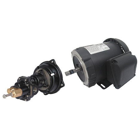 Rotary Pump,125psi,Cst Irn,1-1/2HP