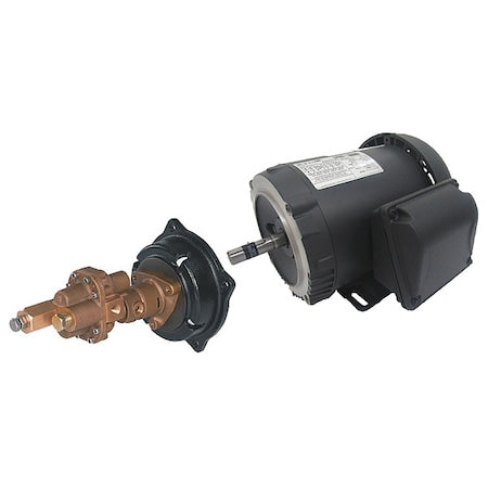 RotaryGearPump,Brz,1/2"InletDia,1-1/2hp