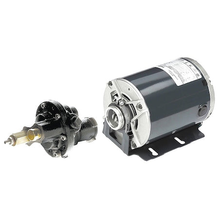 RotaryGearPump,CI,3/8"InletDia,1/2hp