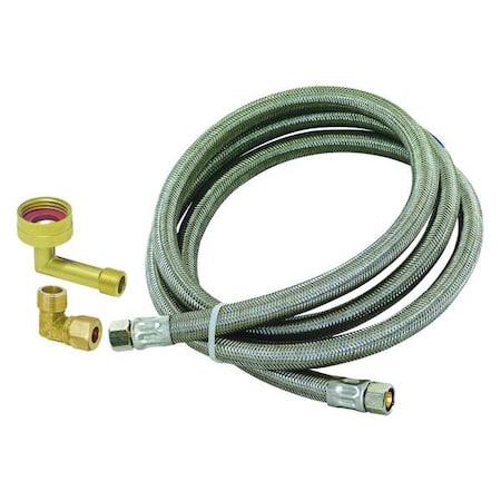 Water Connector Kit,1/4" ID x 6 ft. L