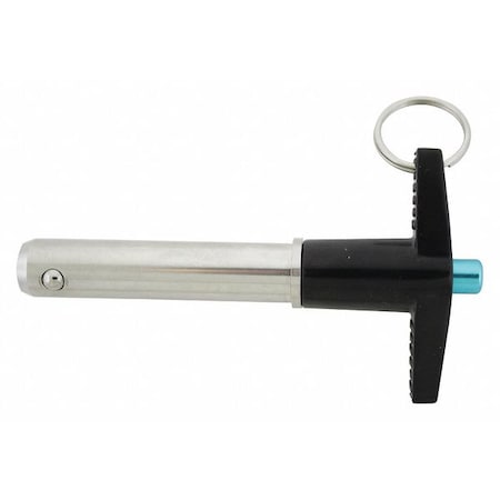 Ball Lock Pin,T-Handle,5/8" Pin Dia.