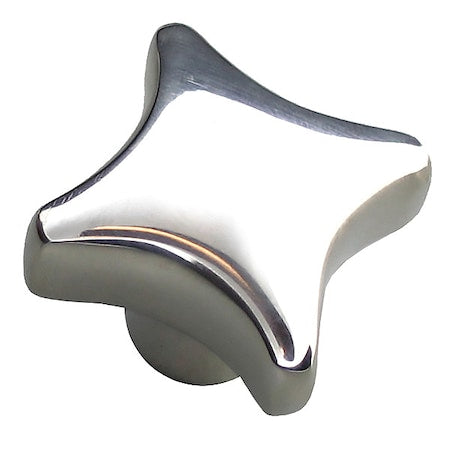 Star Knob,1.57" Diameter,Screw L 0.59"