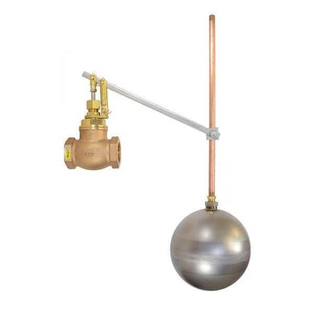Float Valve,Bronze,FNPT Connection,3/4"